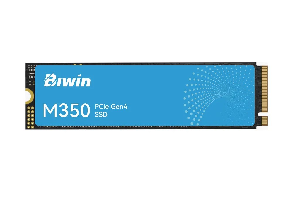 2TB Gen4 5200MB/s 4800MB/s R/W 800 TBW | Biwin M350 NVMe M.2 SSD