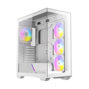Antec C3 ARGB Window 4xfan ATX White PC Case