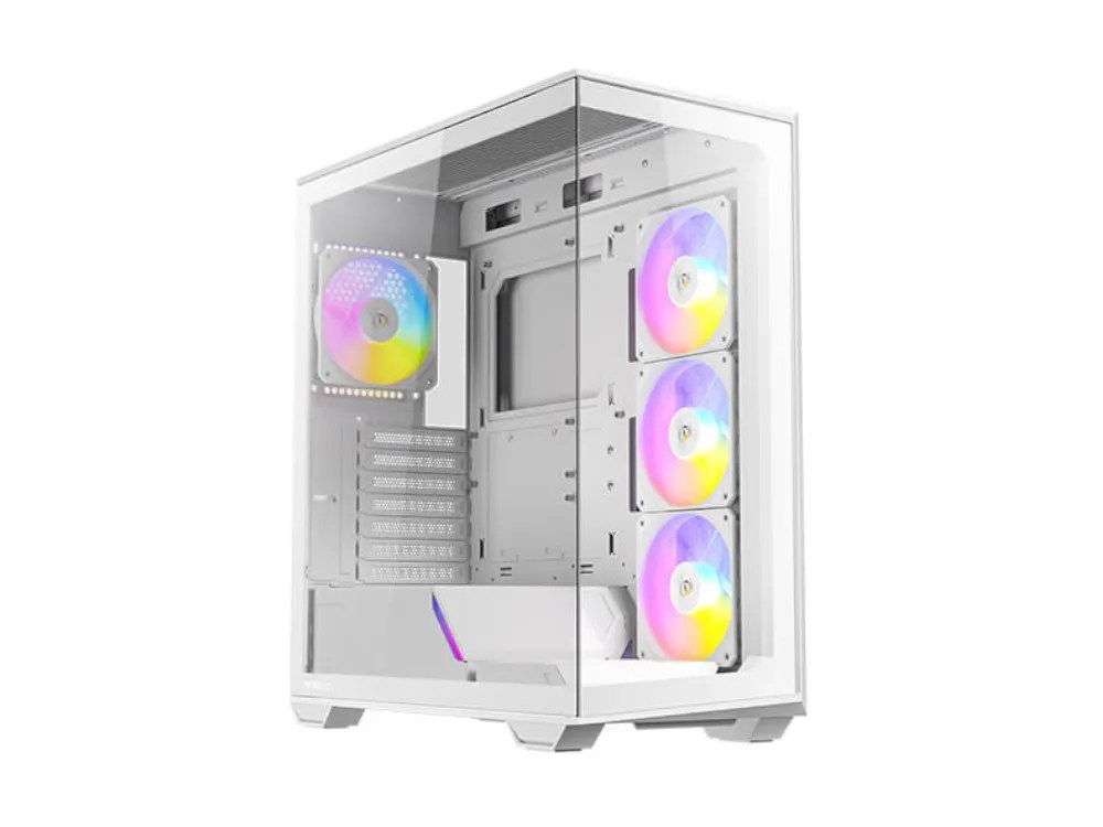Antec C3 ARGB Window 4xfan ATX White PC Case