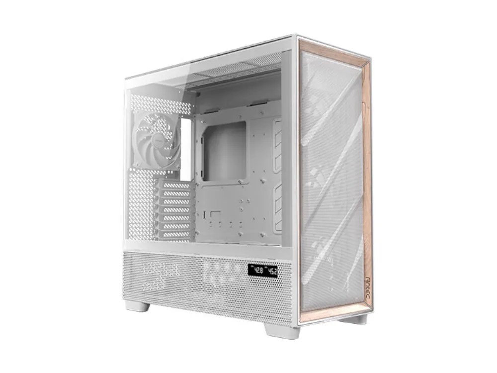 Antec Flux Pro Window 6xfans E-ATX White PC Case