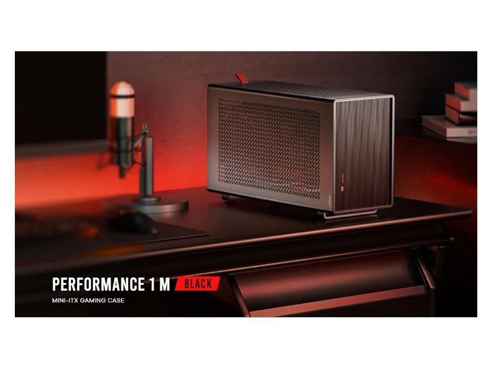 Antec Performance 1 M Black 0xfans mITX PC Case