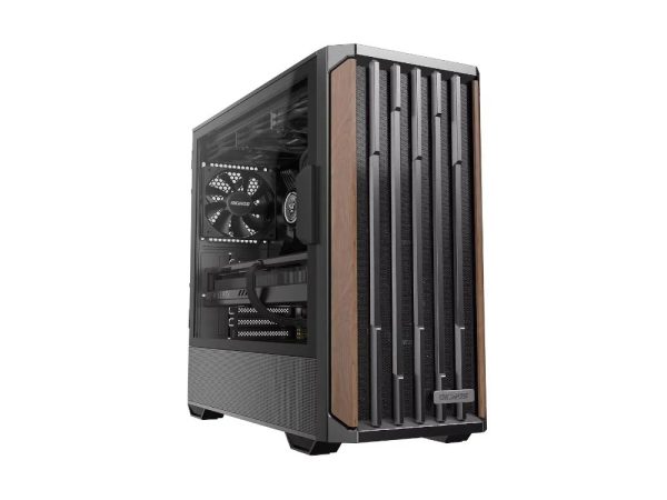 OKINOS Cypress 7 Walnut Wood Window 4xfan ATX PC Case
