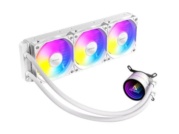 Liquid CPU Cooler – Antec Luna 360 ARGB 360mm White AIO