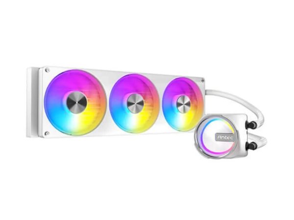 Liquid CPU Cooler – Antec Skeleton Matrix 360 ARGB 360mm White AIO