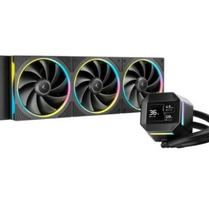 Liquid CPU Cooler – DeepCool LM360 with LCD screen 360mm AIO