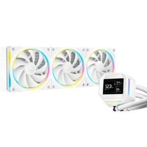 Liquid CPU Cooler – DeepCool LM360 WH with LCD screen 360mm AIO