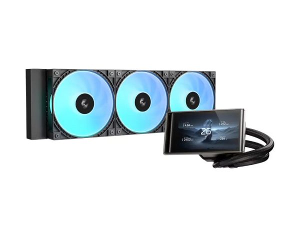 Liquid CPU Cooler – DeepCool LT360 Vision with LCD screen 360mm AIO