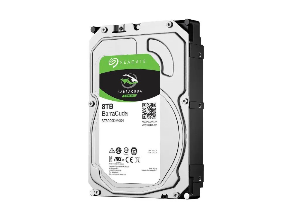8TB SATA3 5400RPM 256MB | Seagate Barracuda 3.5″ HDD