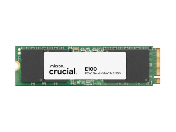 2TB Gen4 5000MB/s 4500MB/s R/W 100 TBW | Crucial E100 NVMe M.2 SSD