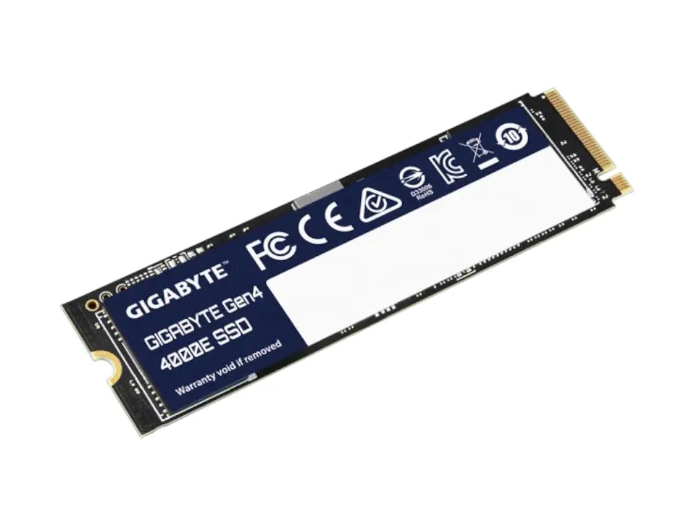 1TB Gen4 4000MB/s 3900MB/s R/W 320 TBW | Gigabyte 4000E NVMe M.2 SSD