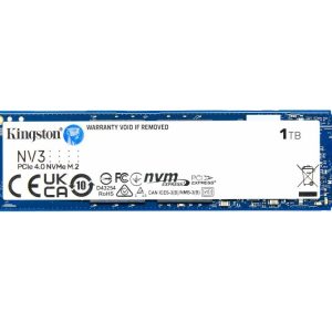 1TB Gen4 6000MB/s 4000MB/s R/W 320 TBW | Kingston SNV3S NV3 NVMe M.2 SSD
