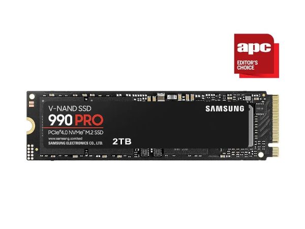 2TB Gen4 7450MB/s 6900MB/s R/W 1200 TBW | Samsung 990 Pro NVMe M.2 SSD