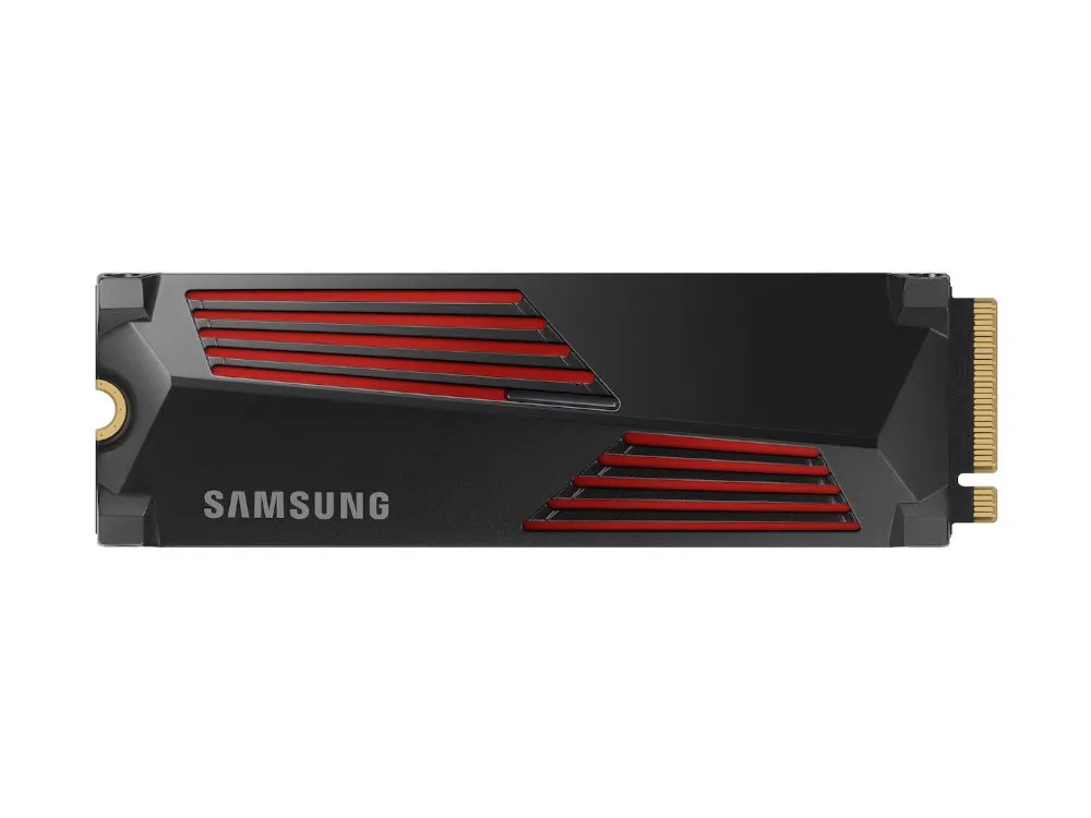 4TB Gen4 7450MB/s 6900MB/s R/W 2400 TBW | Samsung 990 Pro w Heatsink NVMe M.2 SSD