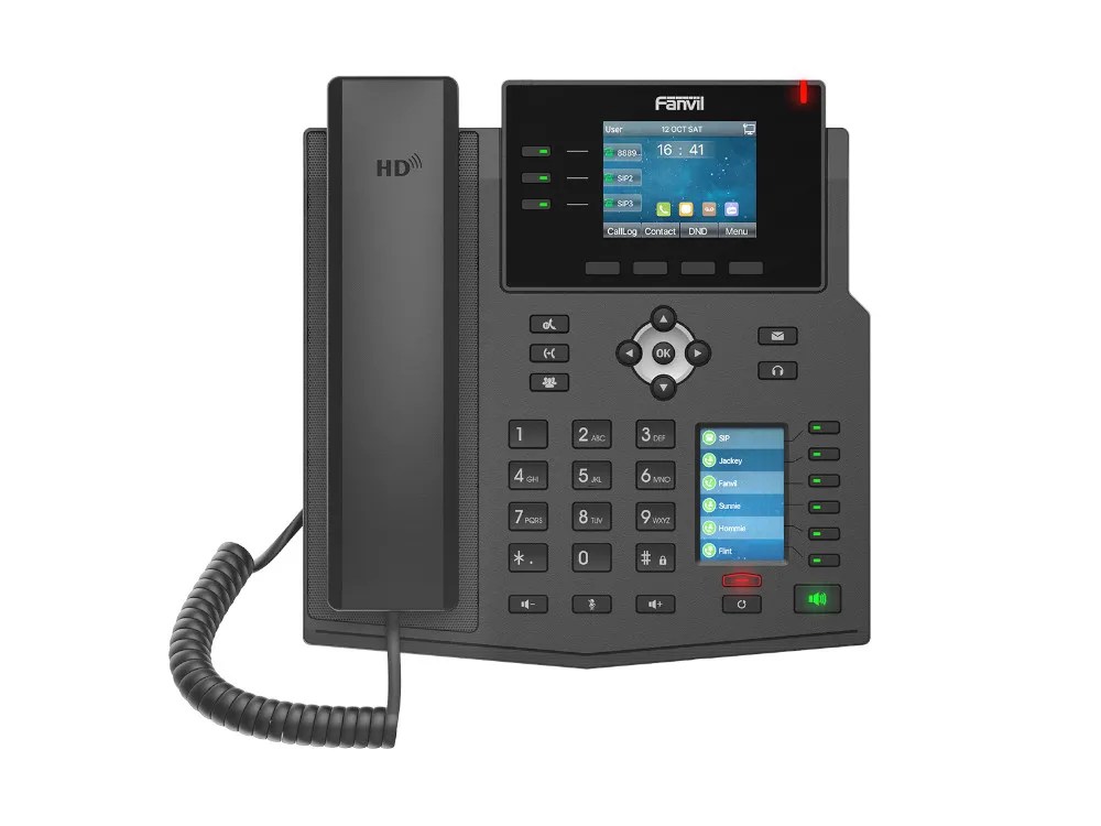 Fanvil X4U 4-Line Business VoIP Phone