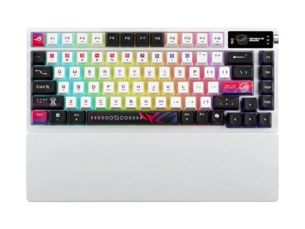 Asus ROG Azoth X Storm Mechanical White Gaming Keyboard