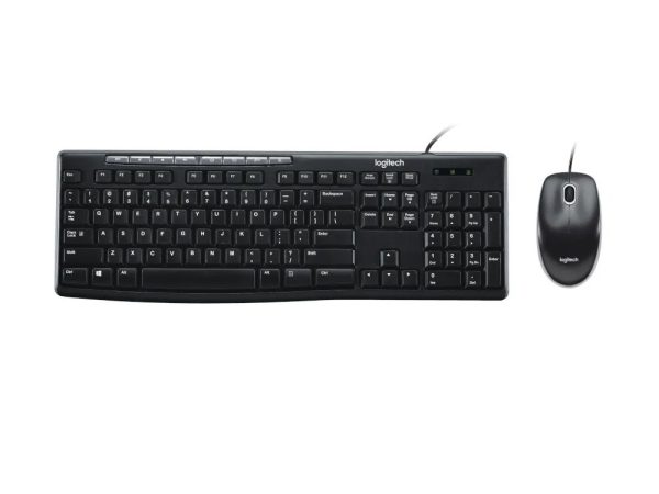 Logitech MK200 Wired Keyboard Mouse Combo