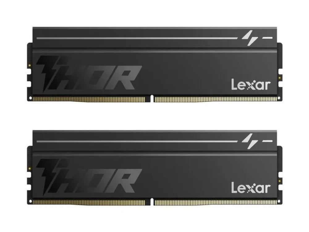 32GB (2x16GB) DDR5 – Lexar THOR 2nd Gen 6000MHz CL38 Desktop RAM