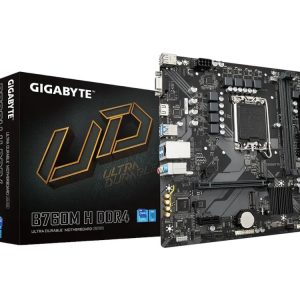 Gigabyte B760M H DDR4 Motherboard (DDR4 RAM support)