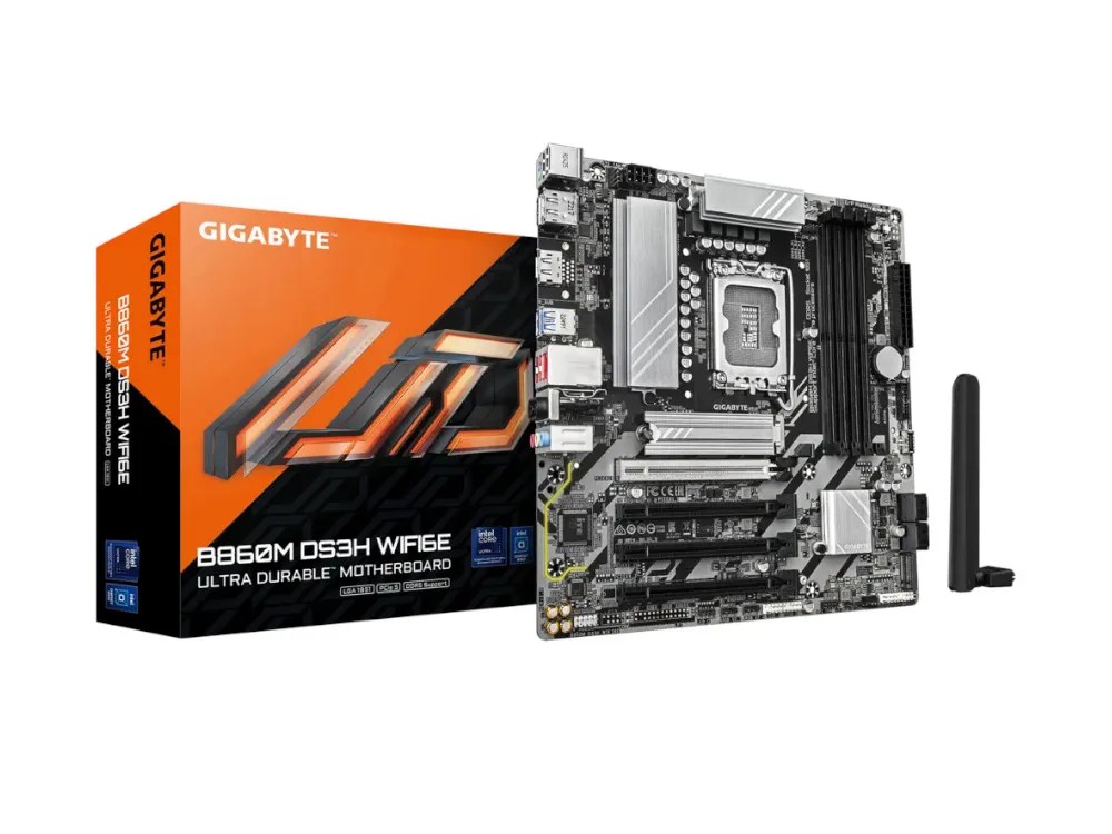 Gigabyte B860M DS3H WIFI6E Motherboard