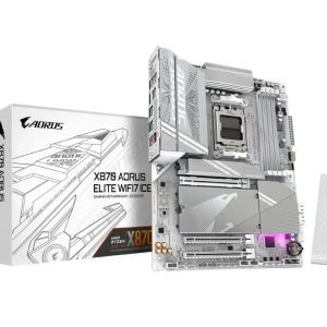 Gigabyte X870 Aorus Elite WIFI7 Ice Motherboard