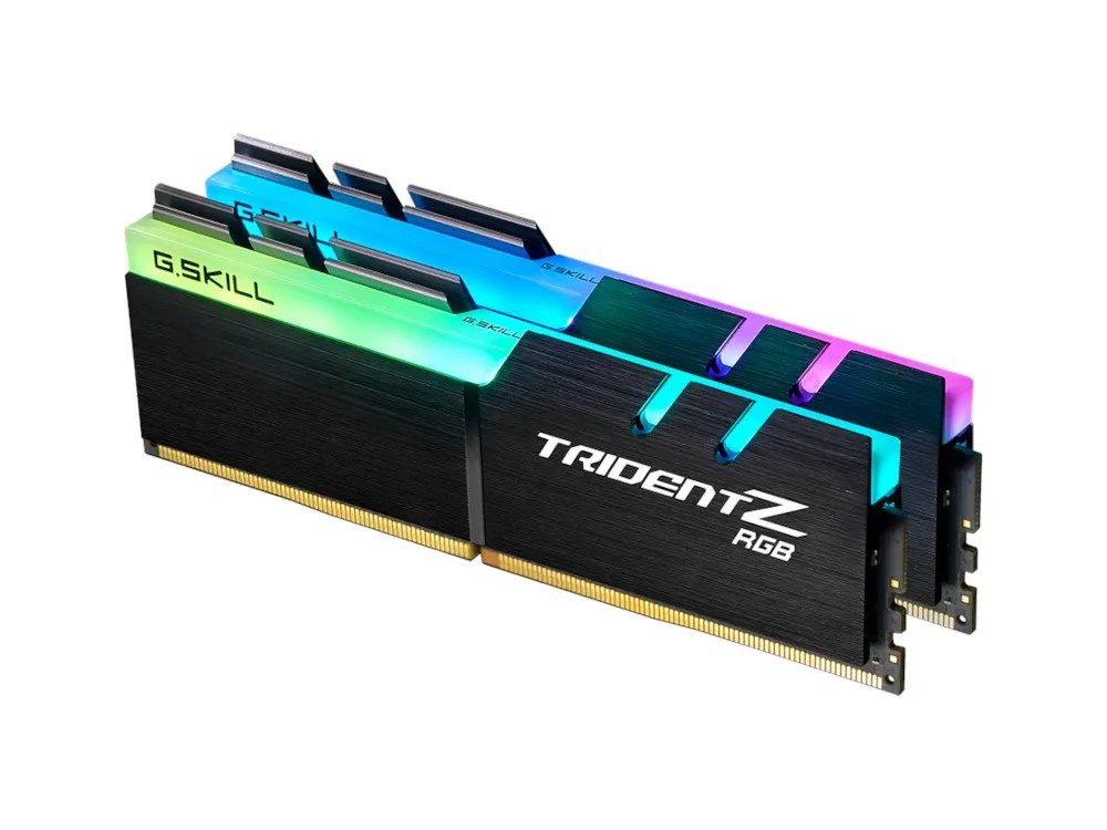 16GB (2x8GB) DDR4 – G.Skill Trident Z RGB 3600 CL16 Desktop RAM
