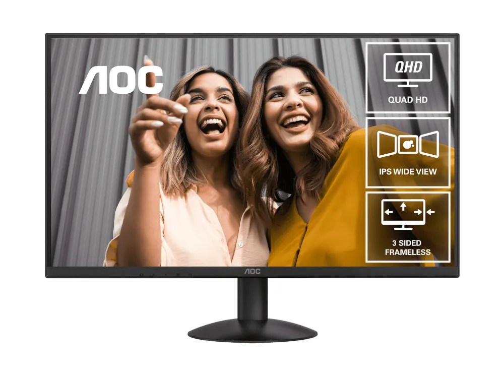 AOC Q27B30E | 27″ QHD 75Hz 4ms IPS Adaptive Sync Gaming Monitor