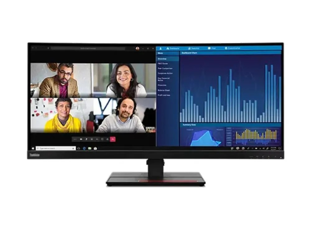 Lenovo ThinkVision P34W-20 | 34″ WQHD 60Hz 4ms IPS Business Monitor