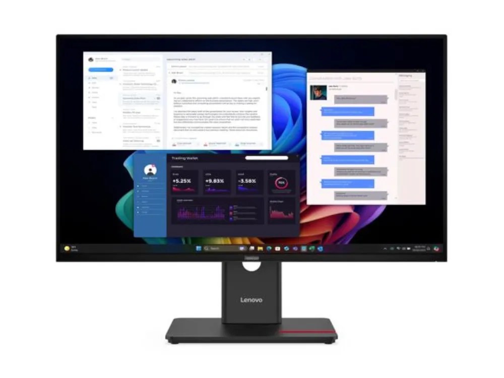 Lenovo ThinkVision T27UD-40 | 27″ UHD 4K 60Hz 4ms HDR IPS Business Monitor