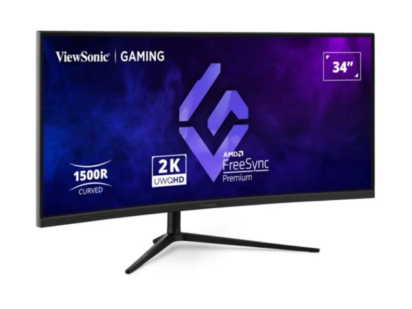 ViewSonic VX3418C-2K | 34″ UWQHD 180Hz 1ms VA FreeSync Curved Gaming Monitor