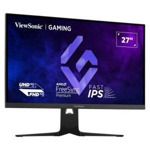 ViewSonic XG275D1-4K | 27″ UHD 4K 160Hz 0.5ms IPS FreeSync G-Sync-compatible Gaming Monitor