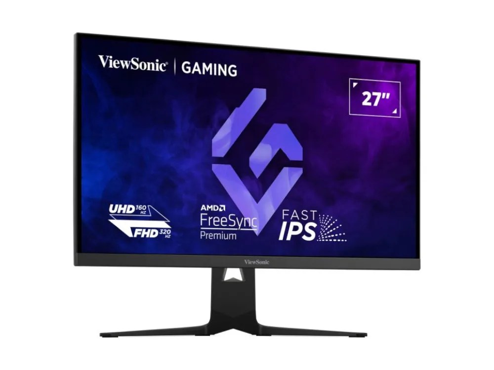 ViewSonic XG275D1-4K | 27″ UHD 4K 160Hz 0.5ms IPS FreeSync G-Sync-compatible Gaming Monitor