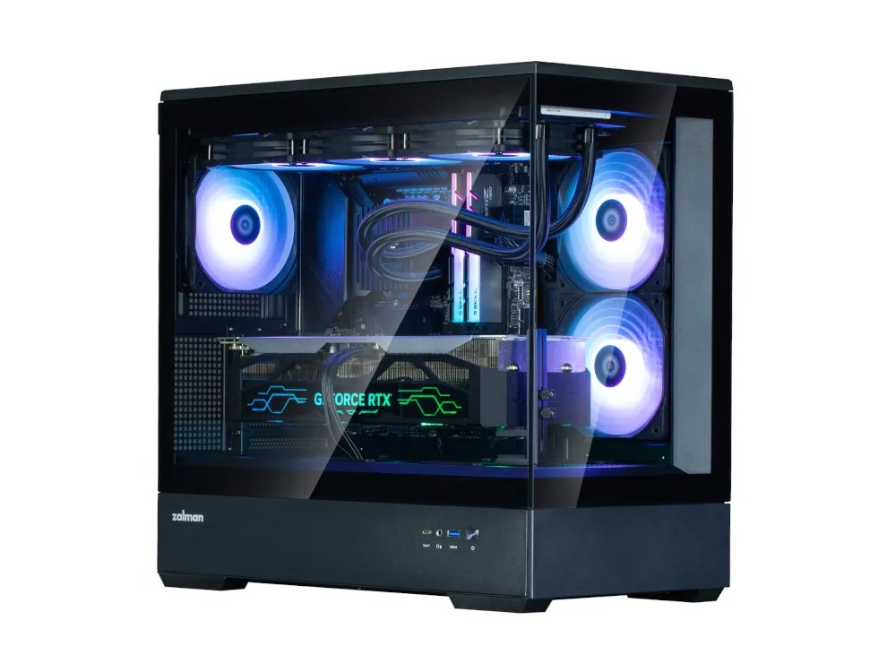 GAM AMD 9800X3D RTX5080-INSPIRE-16GB ZALMAN-P30 PREBUILT GAMING PC