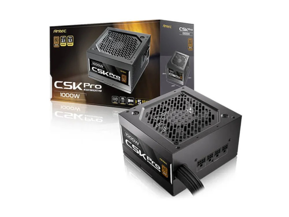 1000W Bronze – Antec CSK Pro ATX3.1 80+ Semi-Modular PSU