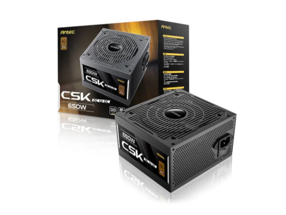650W Bronze – Antec CSK650DC PSU