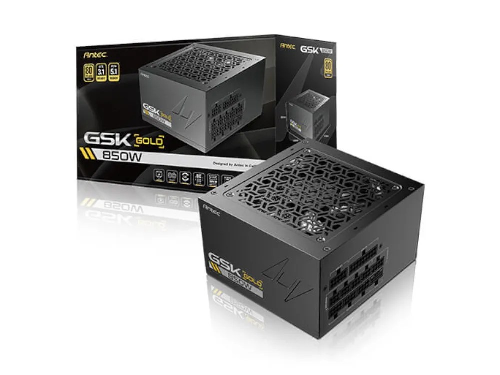 850W Gold – Antec GSK850 ATX3.1 PSU