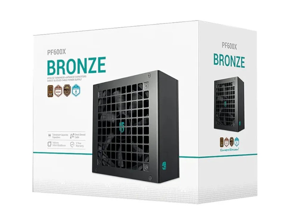 600W Bronze – DeepCool PF600X PSU