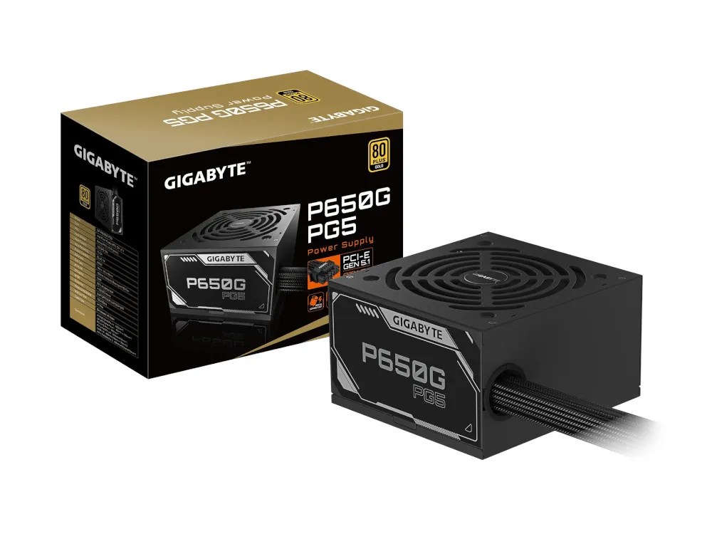 650W Gold – Gigabyte P650G PCIE 5.1 PSU