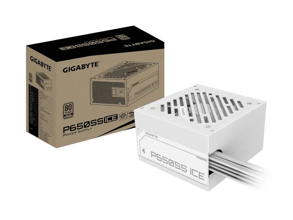 650W Silver – Gigabyte P650SS Ice PSU