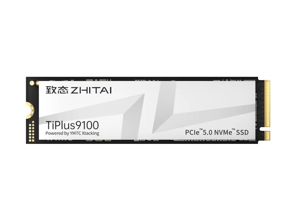 1TB Gen5 12000MB/s 10700MB/s R/W 600 TBW | YMTC TiPlus9100 NVMe M.2 SSD