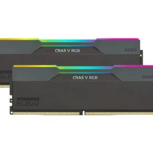 64GB (2x32GB) DDR5 – Klevv CRAS V RGB 6000MHz CL30 Desktop RAM