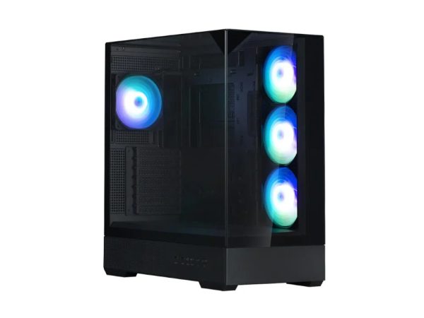 Zalman P40 Prism Plus Black Window 4xfans ATX PC Case