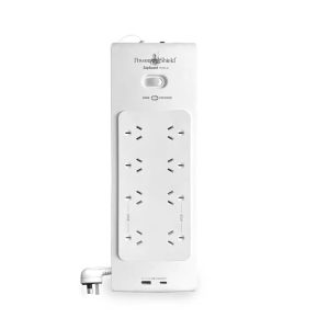 PowerShield ZapGuard 8 Way 1.2m Surge Protection Powerboard