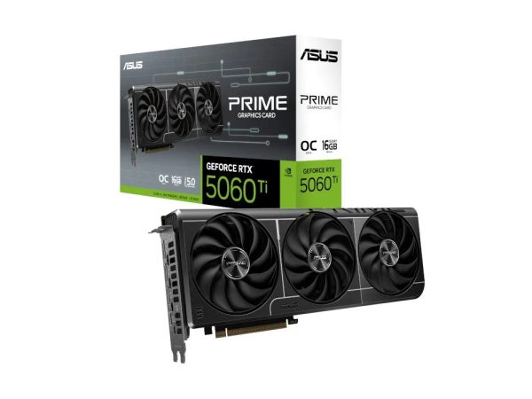 Nvidia GeForce RTX 5060 Ti | Asus RTX 5060 Ti Prime OC 16GB GPU