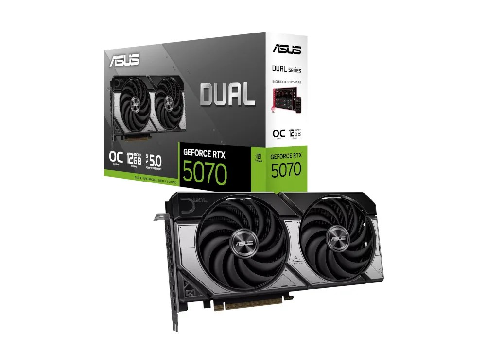 Nvidia GeForce RTX 5070 | Asus RTX 5070 Dual OC 12GB GPU
