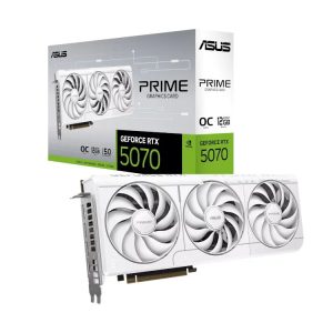 Nvidia GeForce RTX 5070 | Asus RTX 5070 Prime OC 12GB White GPU