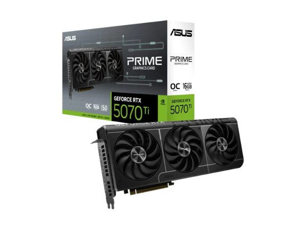 Nvidia GeForce RTX 5070 Ti | Asus RTX 5070 Ti Prime OC 16GB GPU (Open box)