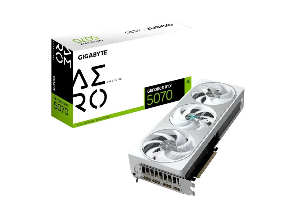 Nvidia GeForce RTX 5070 | Gigabyte RTX 5070 Aero OC 12GB GPU