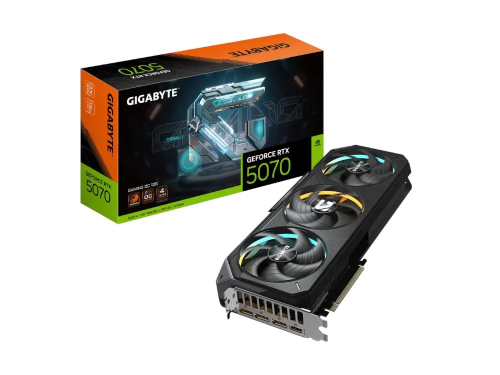 Nvidia GeForce RTX 5070 | Gigabyte RTX 5070 Gaming OC 12GB GPU