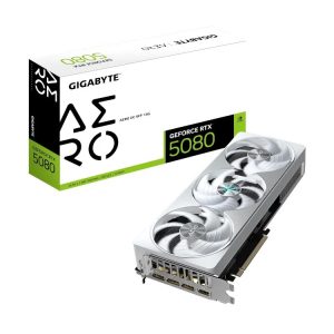 Nvidia GeForce RTX 5080 | Gigabyte RTX 5080 Aero OC SFF 16GB GPU