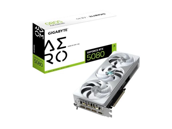 Nvidia GeForce RTX 5080 | Gigabyte RTX 5080 Aero OC SFF 16GB GPU